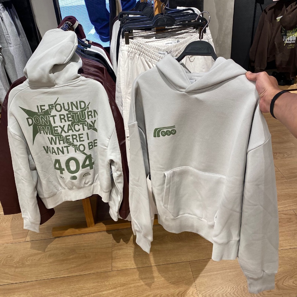 Jastipp. Hoodie Bershka (MAN)