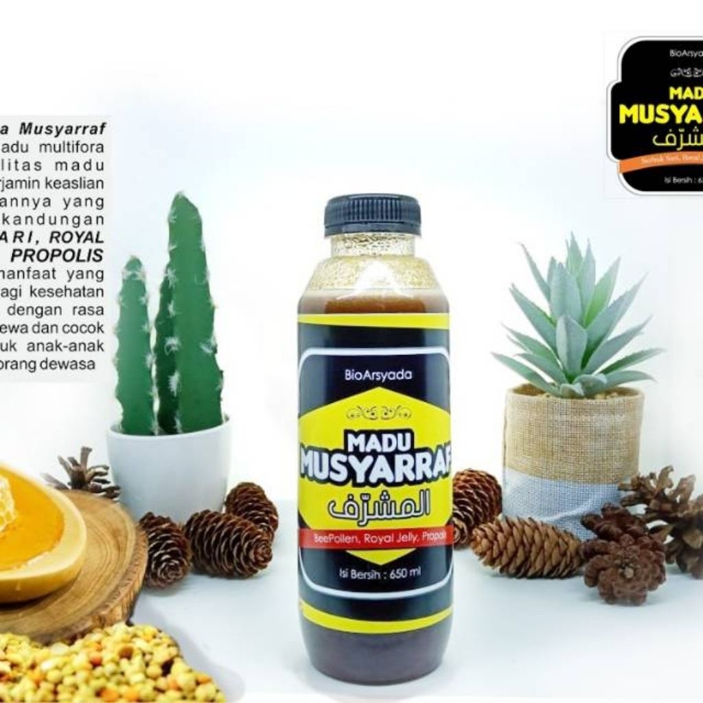 Madu Musyarrof//Royall jelly//Bee polen//Propolis