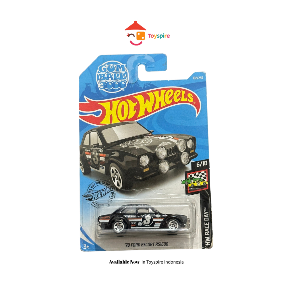 Hotwheels '70 Ford Escort RS1600
