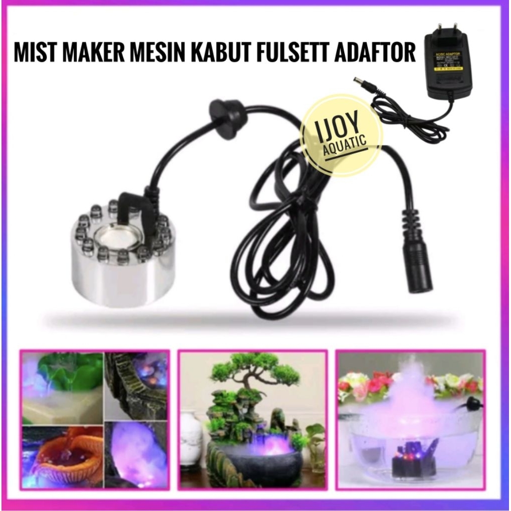 MIST MAKER mesin kabut paludarium aquascape