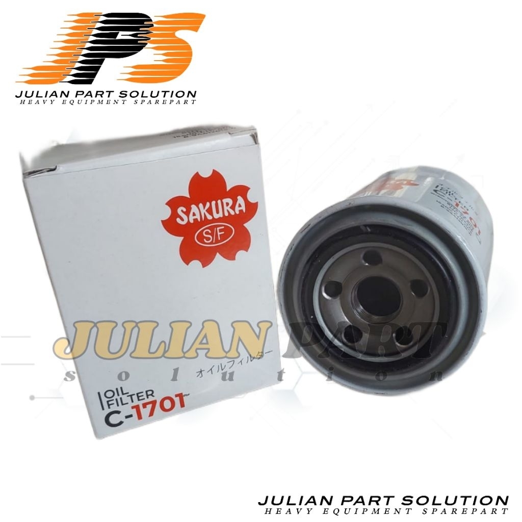 Filter Oli yanmar 4TNV88/4TNV94/3TNV88 Sakura /Oil Filter Yanmar 4TNV88 4TNV94 3TNV88 Sakura penggan