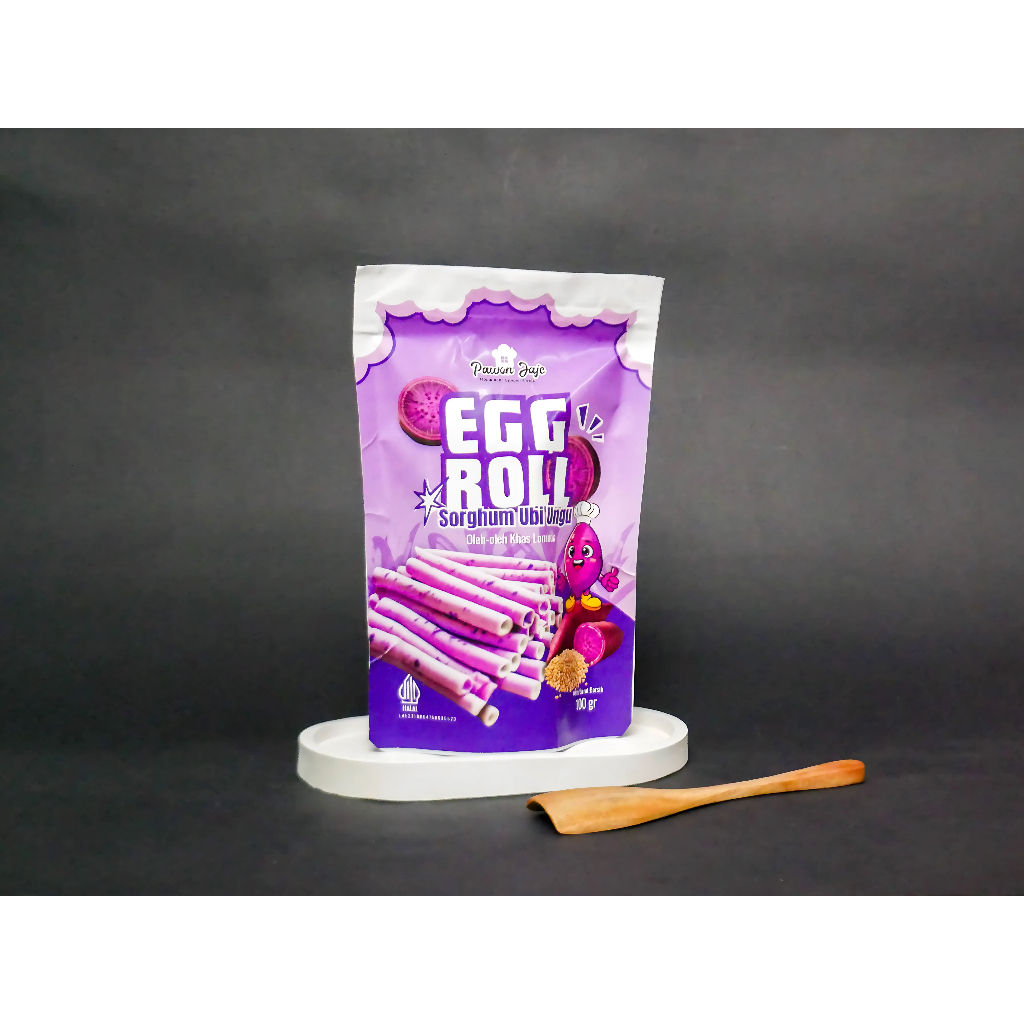 Egg Roll Ubi Ungu