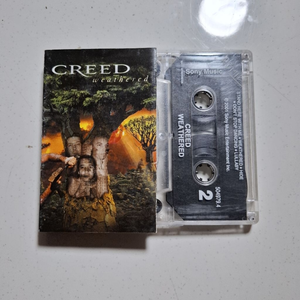 Kaset Pita Musik Creed - Weathered
