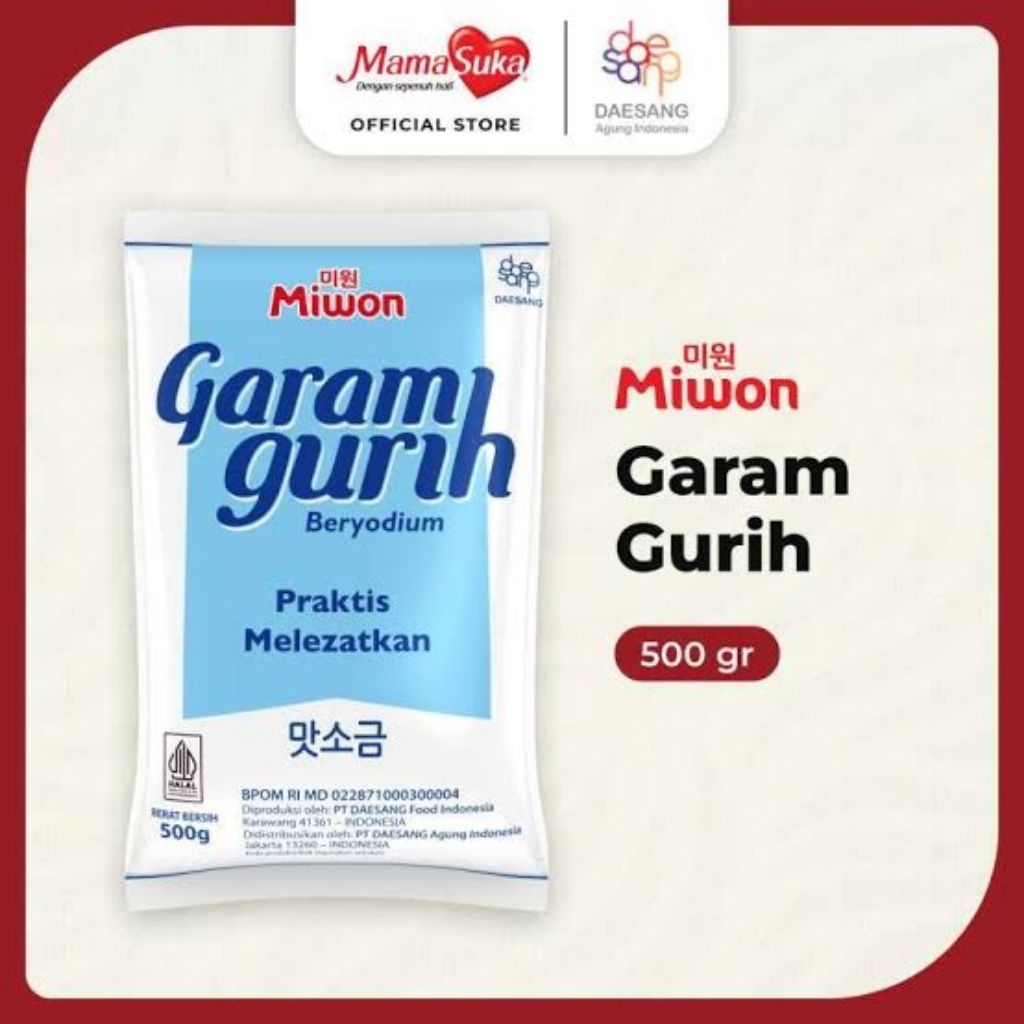 Garam Gurih Miwon 500gr