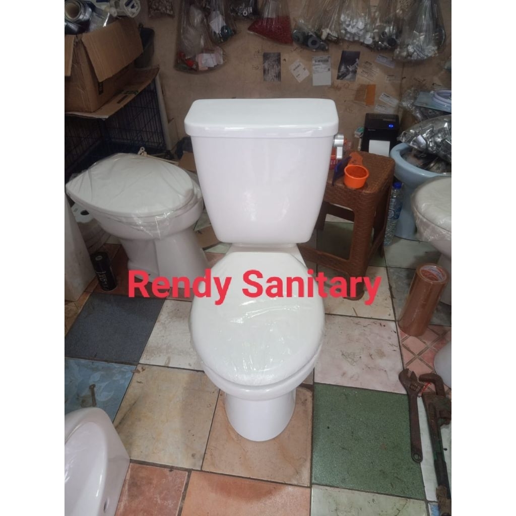 CLOSET DUDUK TOTO S516 // CLOSET DUDUK MODEL HANDLE SAMPING //SECOND