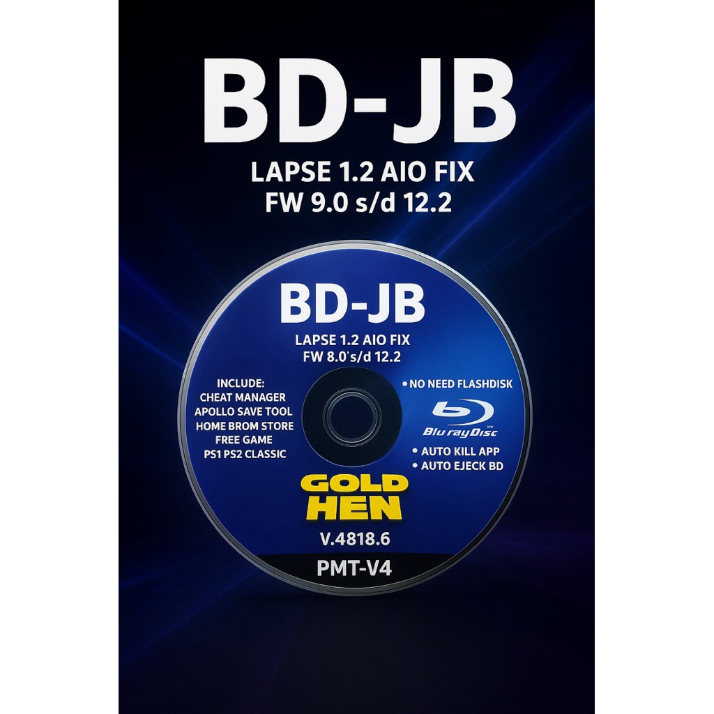 BD-JAILBREAK GOLD HEN PS4