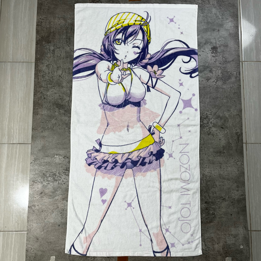Handuk towel anime Nojomi Tojo(used)