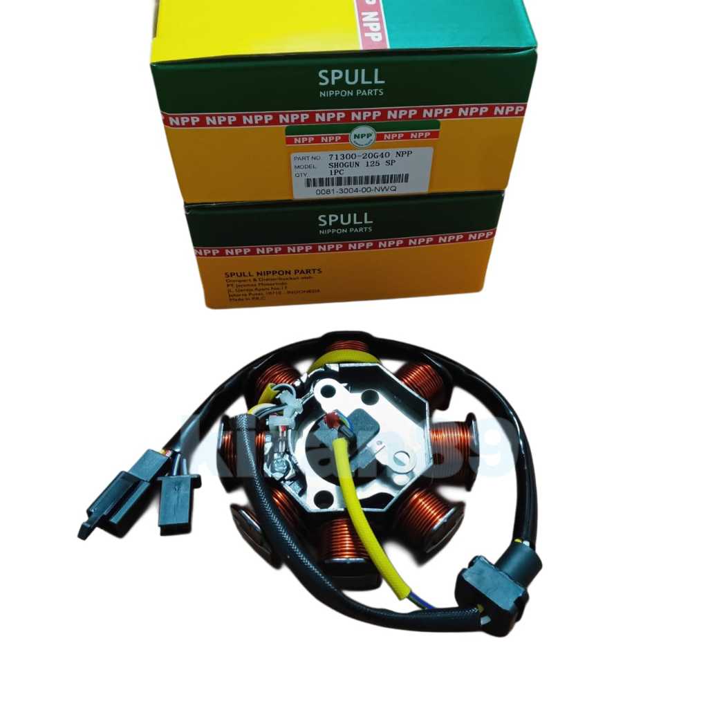 SPULL SPUL STATOR ASSY SHOGUN 125 SP 20G ORI NPP