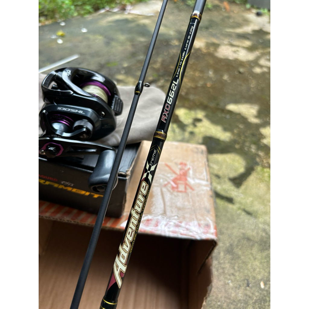 Set Casting BC Strom adventure dan maguro karambit