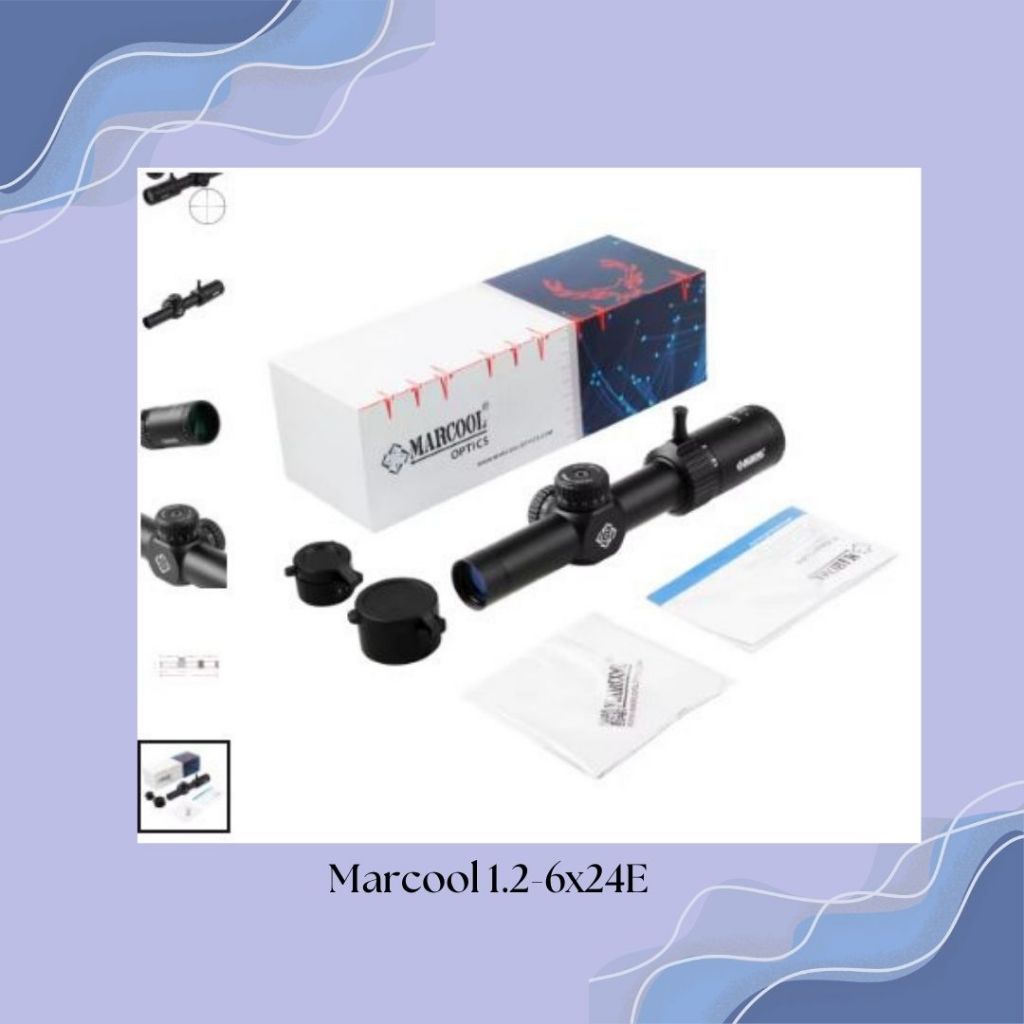 Teleskop Marcool Assailant buntung 1.2-6x24 IR / teleskop buntung OD30