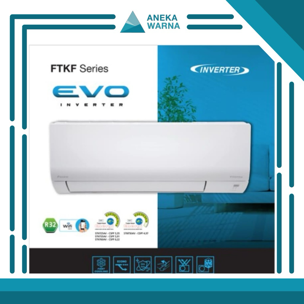 DAIKIN - AC INVERTER MALAYSIA 1 PK STKF25AV KHUSUS PALEMBANG