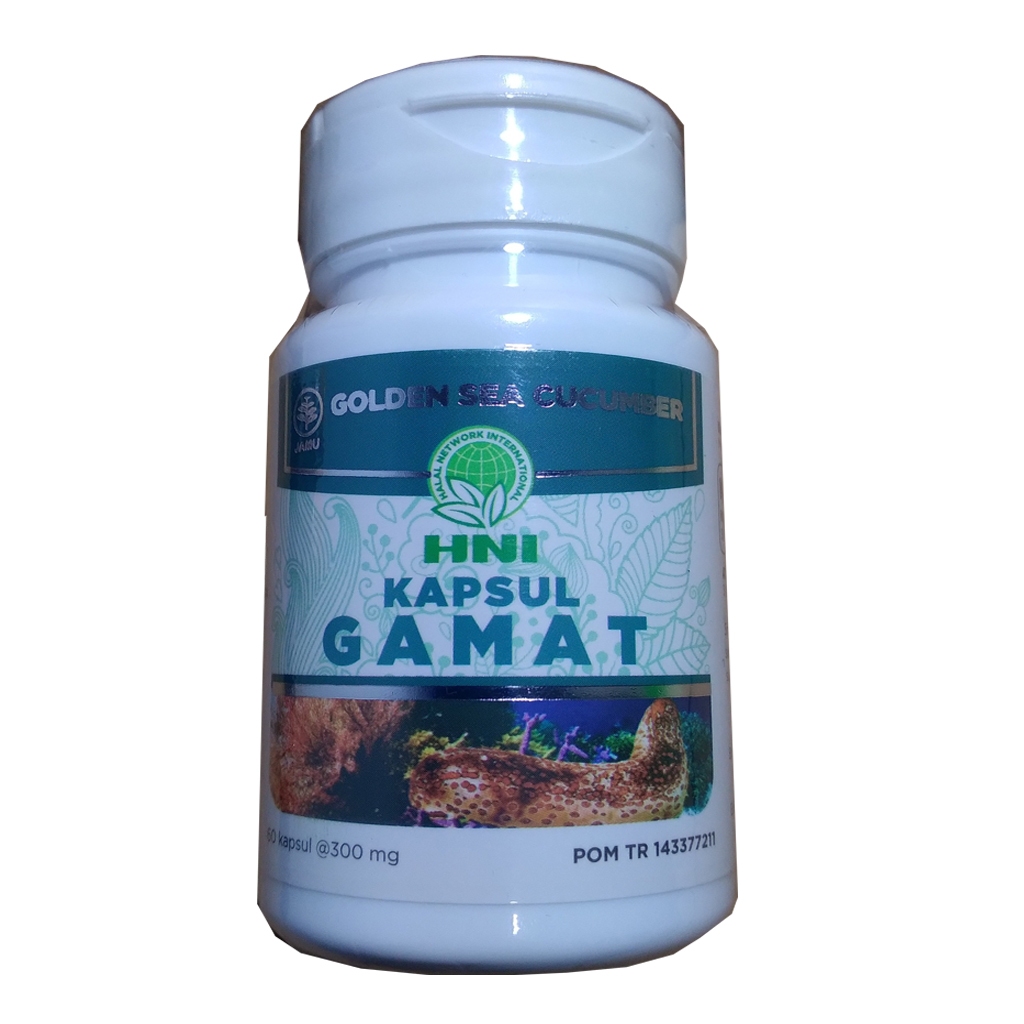 Kapsul GAMAT EMAS Golden Sea Cucumber - Exp : 2027