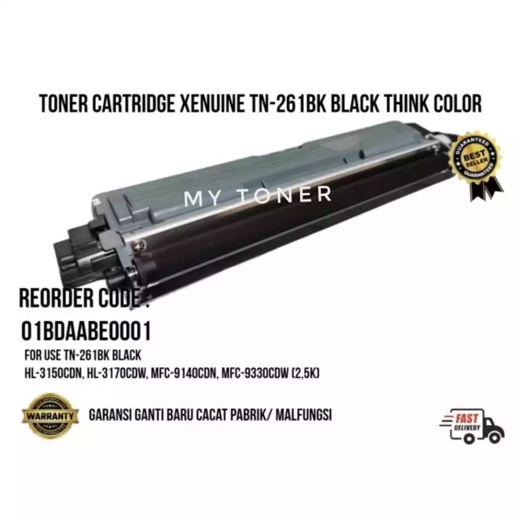Toner Cartridge TN261 TN-261 TN 261 Printer Laserjet COLOUR HL-3150 HL3150 HL3170 HL3150CDN HL3170CD