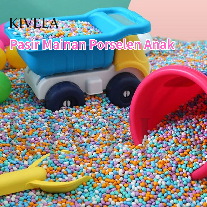 CASSIA SEED SAND POOL - kolam pasir batu cassia seed mainan motorik anak wammebear MDY