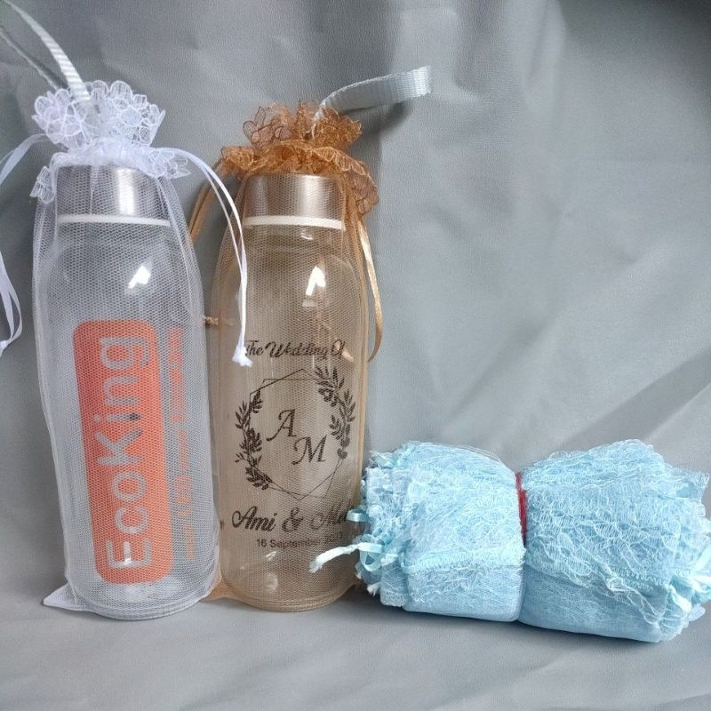 [50pcs] Kantong Tile untuk Souvenir Botol | Tile Payung