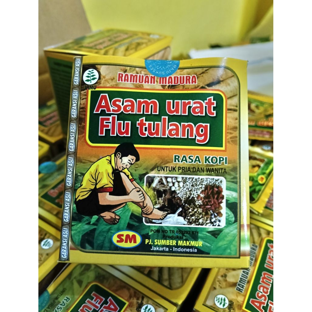 Asam urat flu tulang rasa kopi original