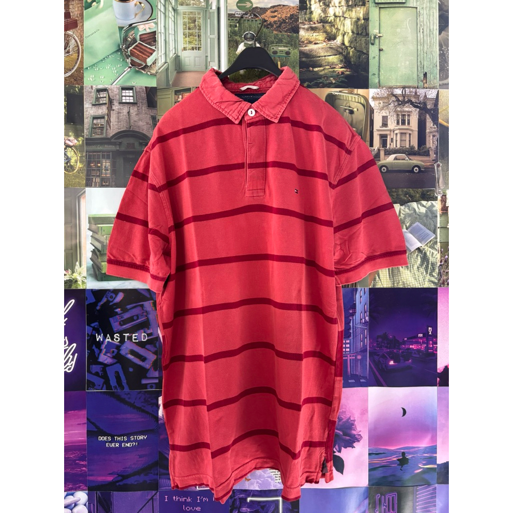 Tommy Hilfiger Poli Orange Preloved