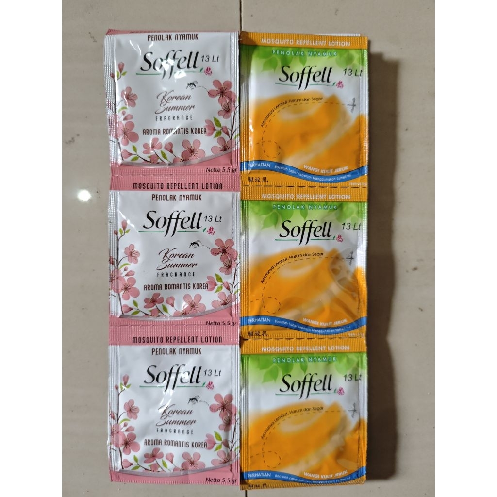 Soffell 1 Renceng isi 12