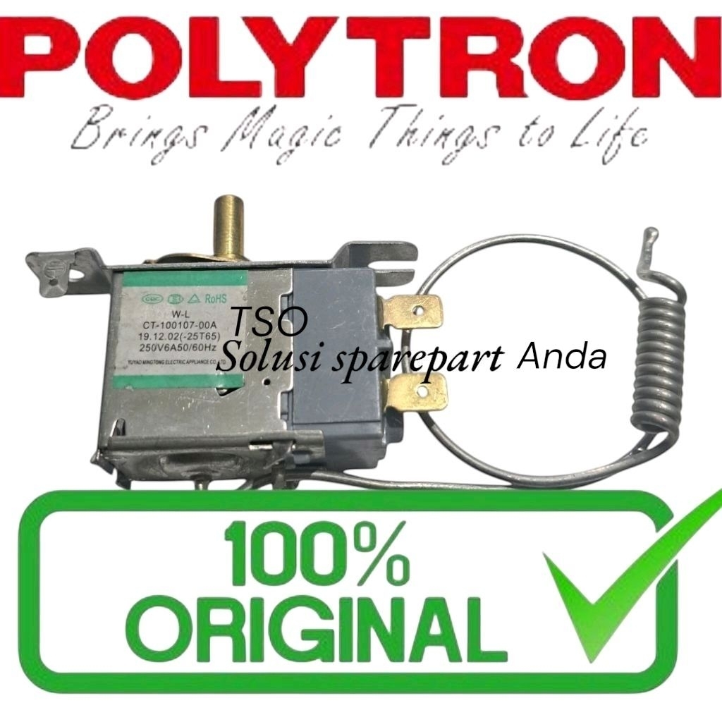 Original Thermostat Kulkas 2 Pintu Polytron ORIGINAL
