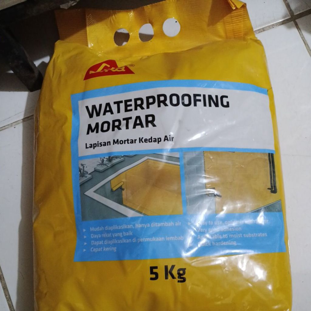 Semen Sika Mortar Wateroroofing 5kg