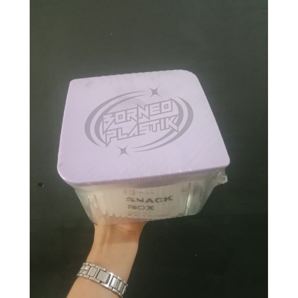 Toples Plastik / Toples Bening / Toples Persegi / Toples Snack