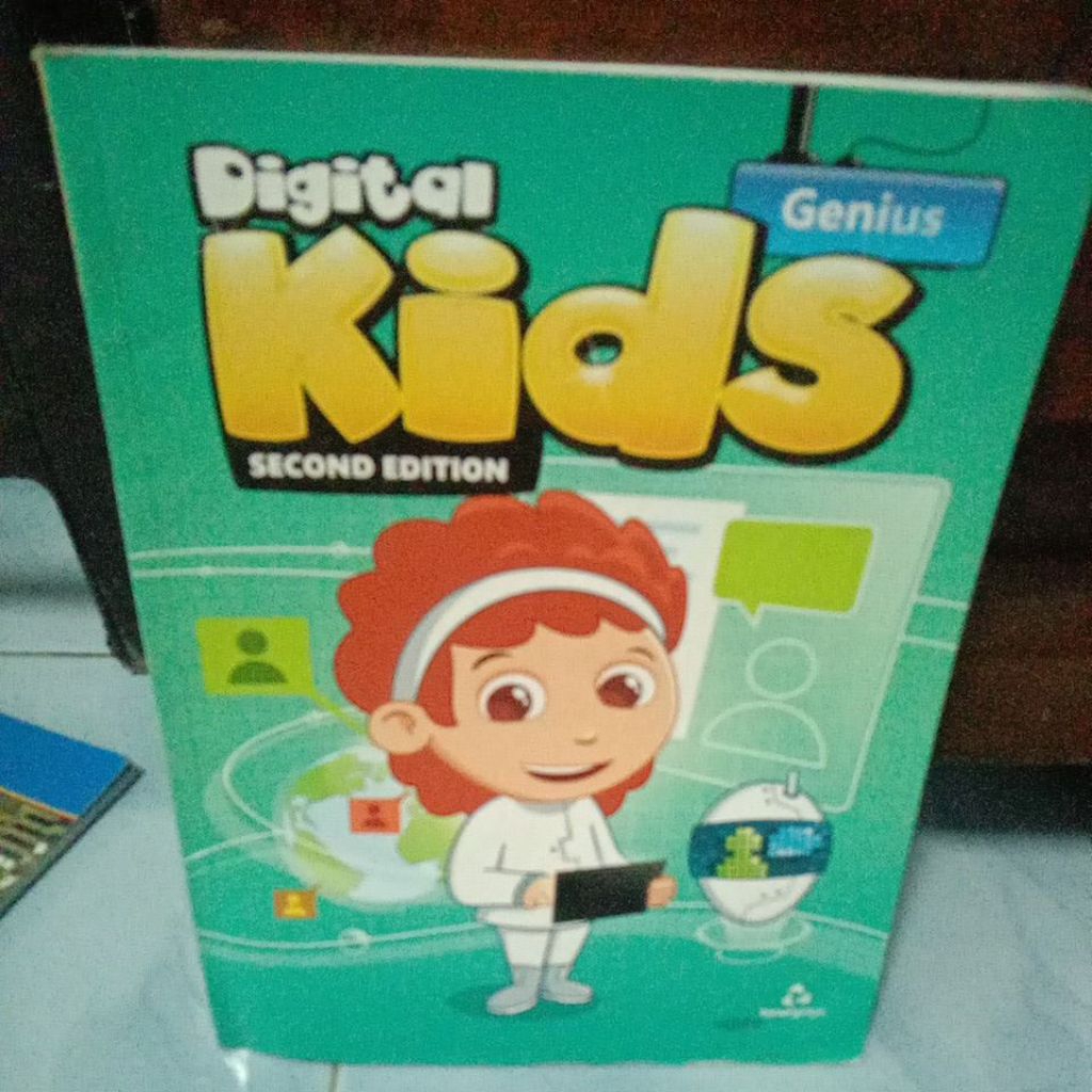 BUKU DIGITAL KIDS SECOND EDITION , buku secand