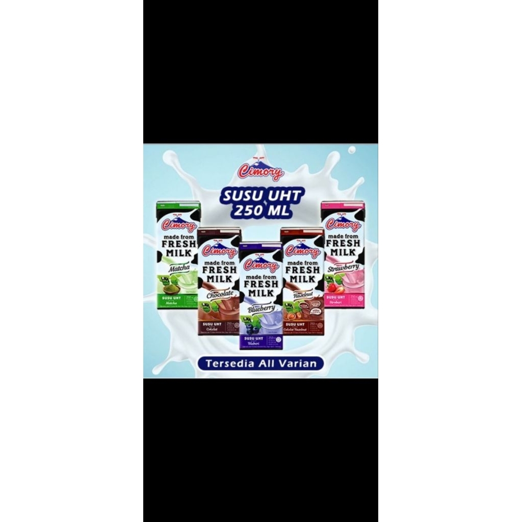 Cimory Susu UHT 250ml 1 dus isi 24pcs