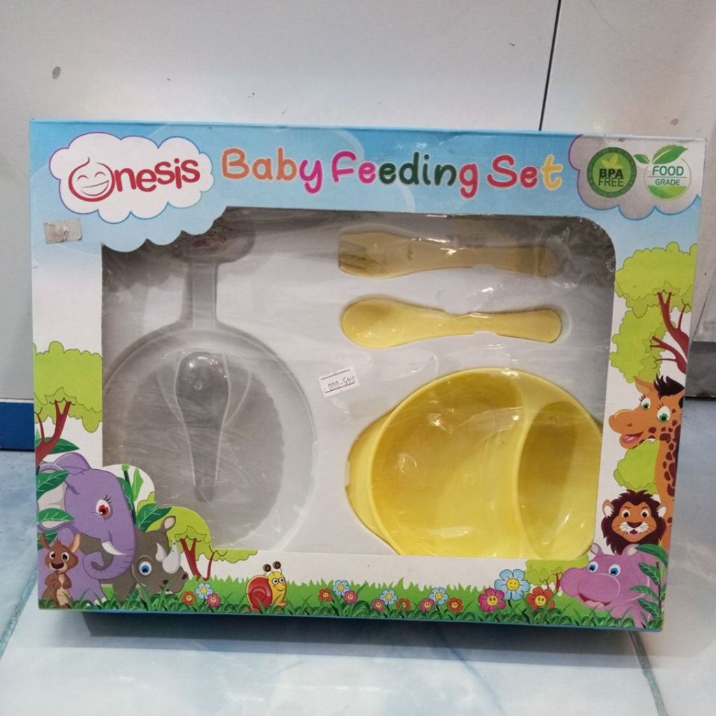 ONESIS FEEDING SET| SET ALAT MAKAN BABY