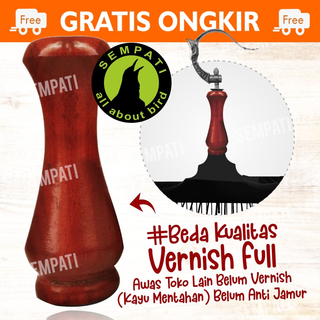 SEMPATI PION KAYU JATI POLOS MOTIF WARNA PION SANGKAR KOTAK PION KANDANG BURUNG KOTAK PION GANTUNGAN