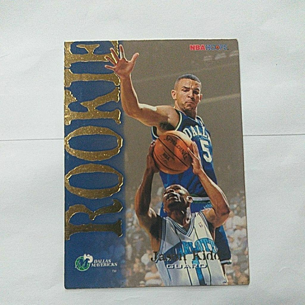 Kartu Basket Jason Kidd Rookie Card RC NBA Hoops 1994 #317 Original