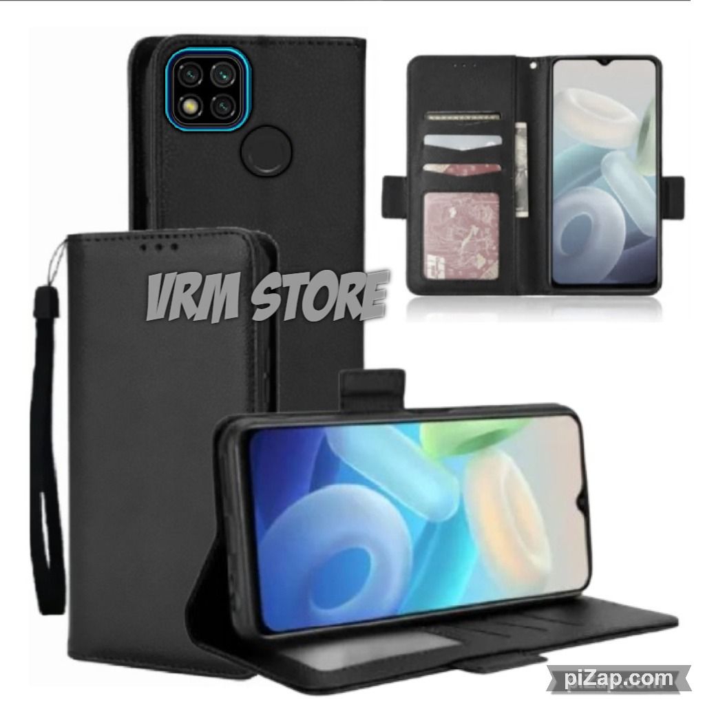 Case Dompet Hp Xiaomi Redmi 9C Case Dompet Casing Hp Flip Kulit Case Wallet Leather Cover