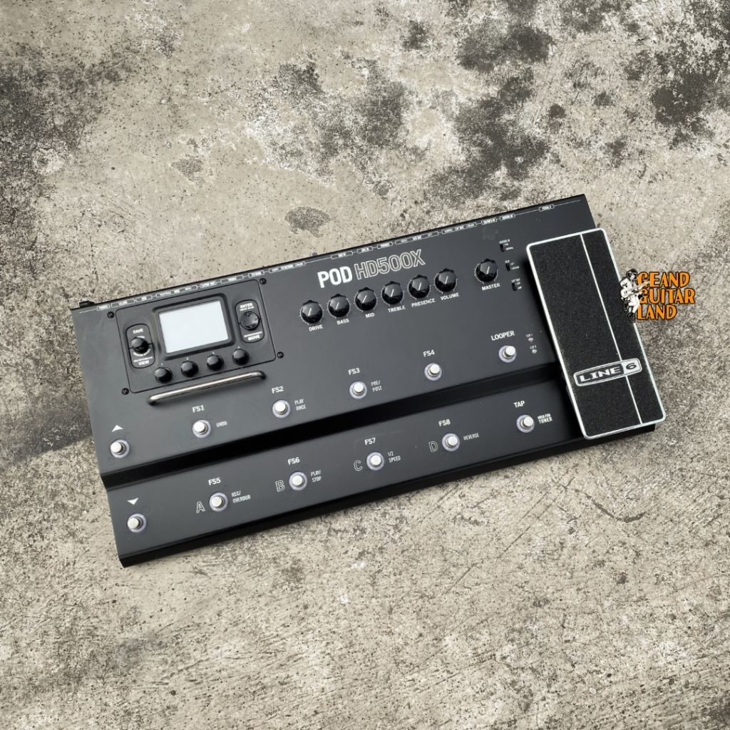 Line 6 POD HD500X Guitar Multi Effects Processor