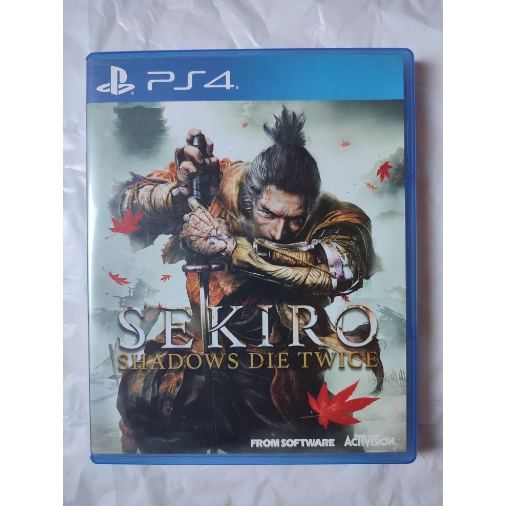 Kaset BD PS4 Sekiro Shadows Die Twice Region 3 Original BD Game R3