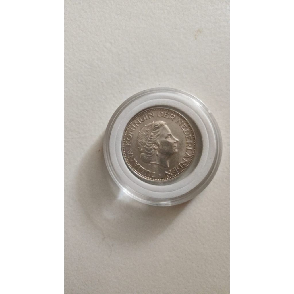 Juliana Koningin 2 ½ gulden Tahun 1964