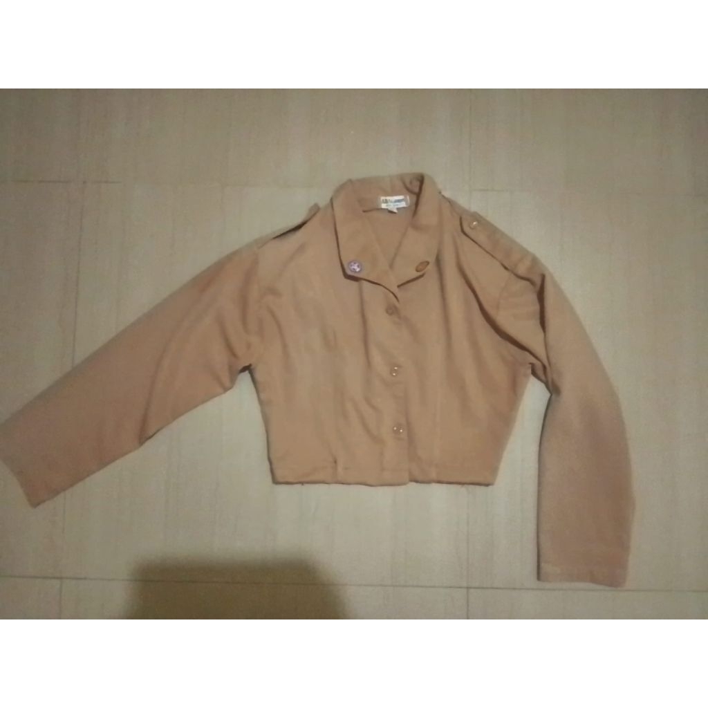 preloved rok pramuka baju pramuka crop