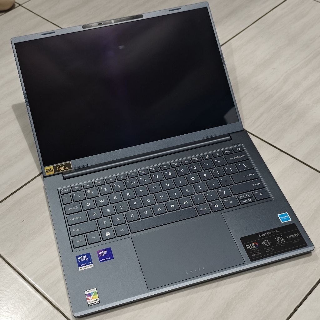 Acer Swift Go 14 OLED SFG14-75 Ultra 7 258V 32GB 1TB Win11 14.0 Baru Belum Aktivasi Garansi Resmi Ac