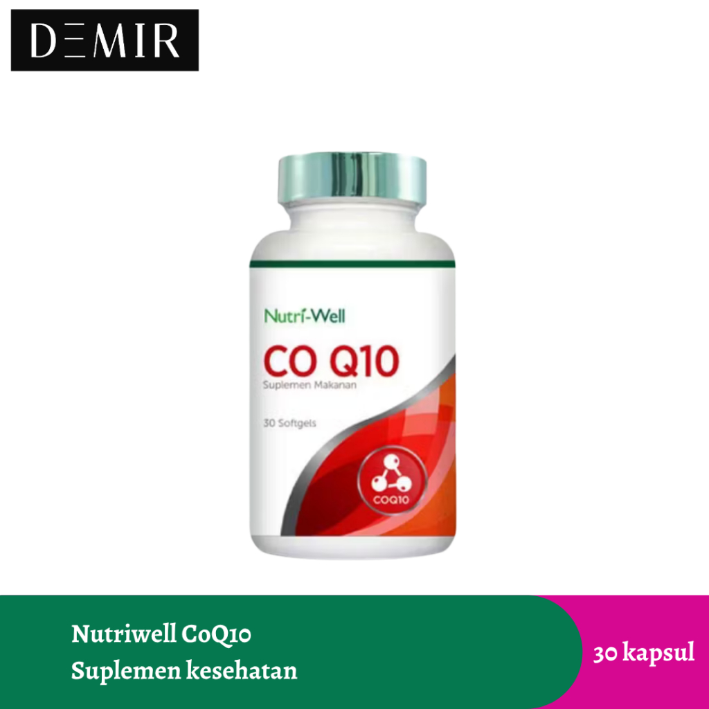 Nutriwell CoQ10 100mg 30 Softgel