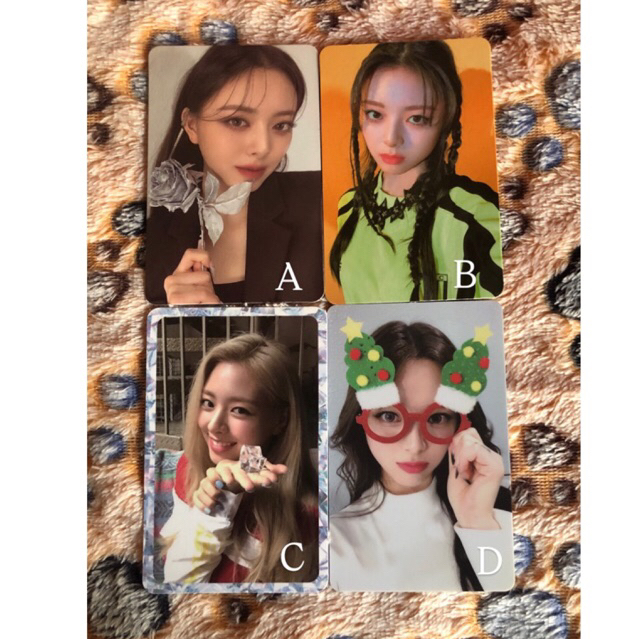 OFFICIAL PHOTOCARD YUNA ITZY CHECKMATE ICY CHESHIRE SOUNDWAVE