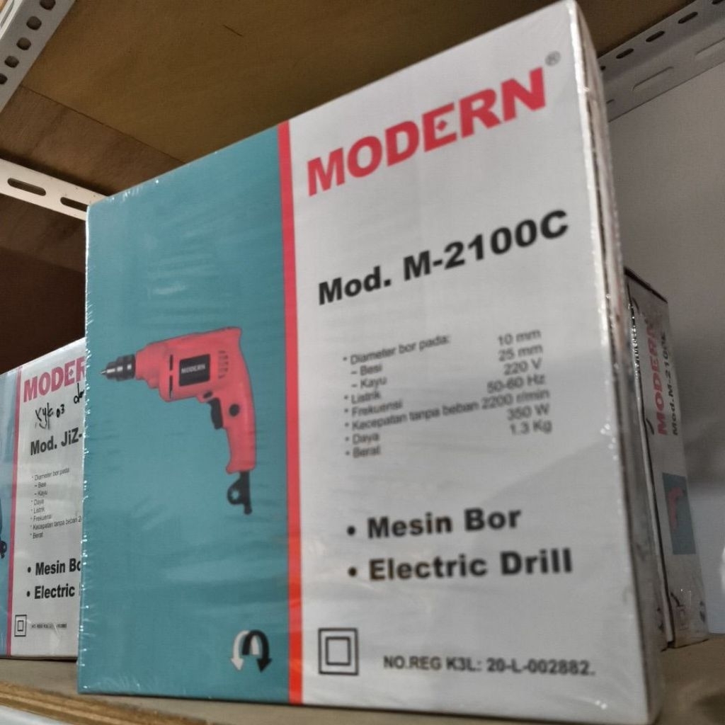 MODERN MESIN BOR – PGS 2100 BOR LISTRIK