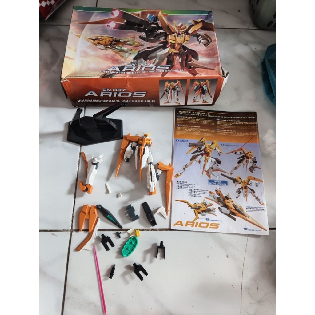 junk figure gundam gn 007 arios bootleg