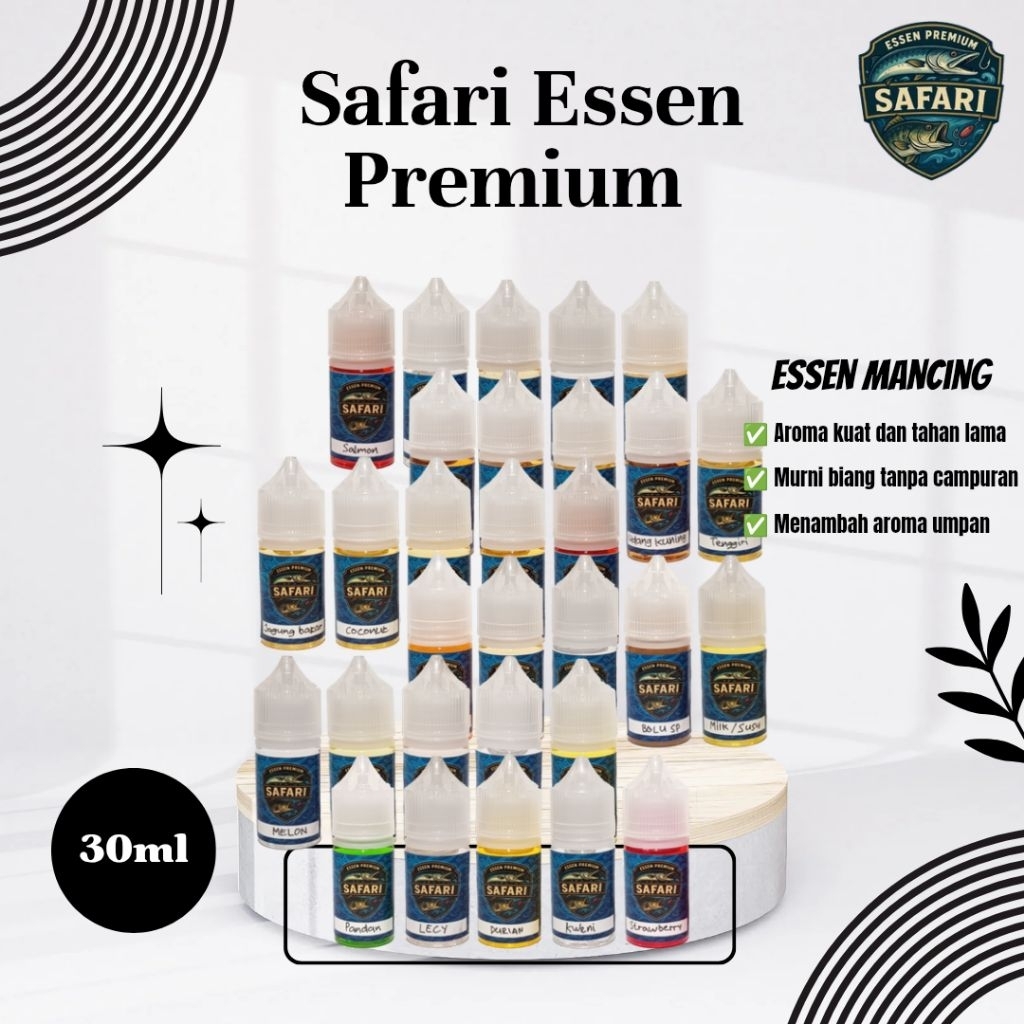 Essen sari laut biang murni 30ml | Essen mancing | Essen biang murni