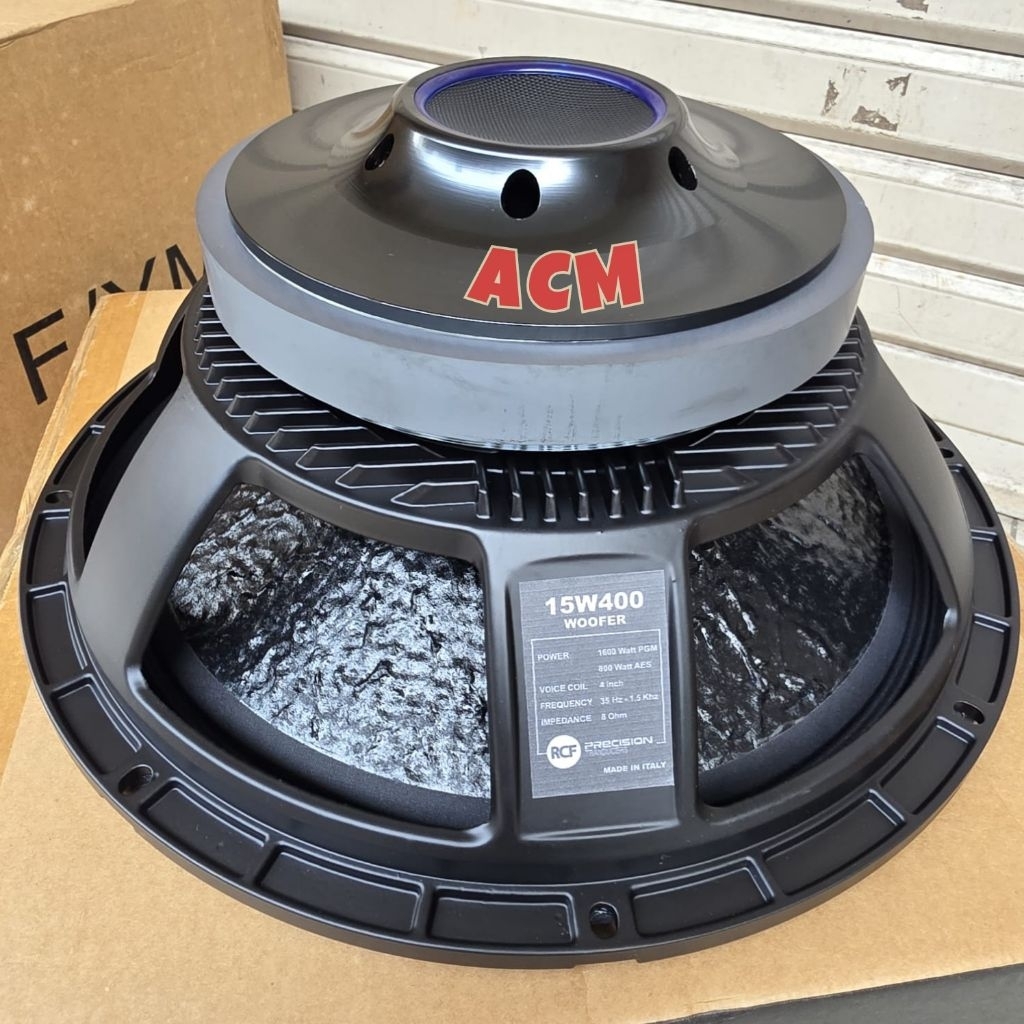 SPEAKER FULL-RANGE RCF 15 INCH 15W400 1600 WATT VC 4 INCH