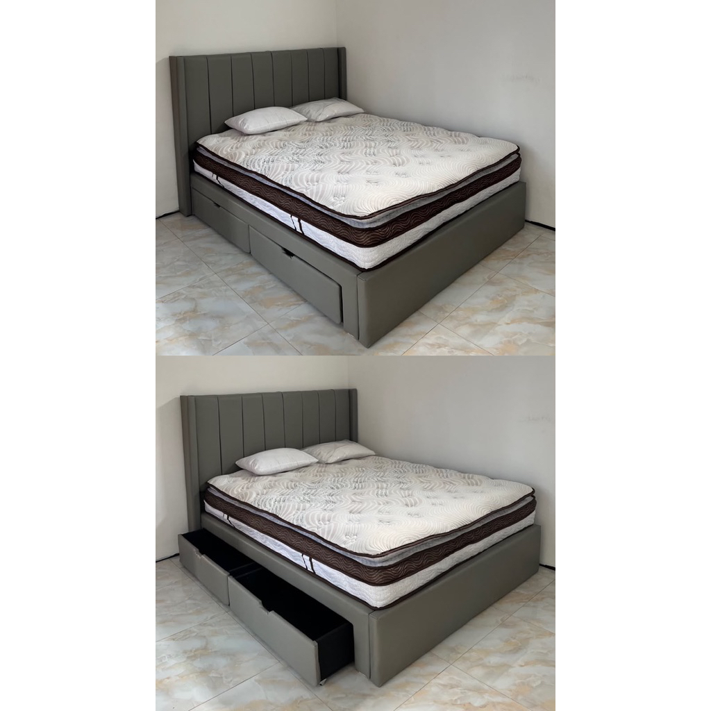 Wings Divan Laci Full /Alas tempat tidur Laci Besar/divan minimalis laci /divan laci sorong