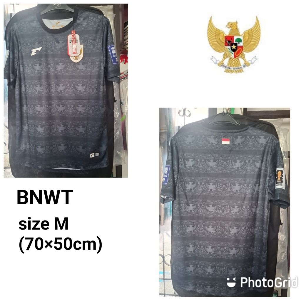 Jersey Erspo Timnas Indonesia 2025 - Lengan Pendek, Nyaman, Asli