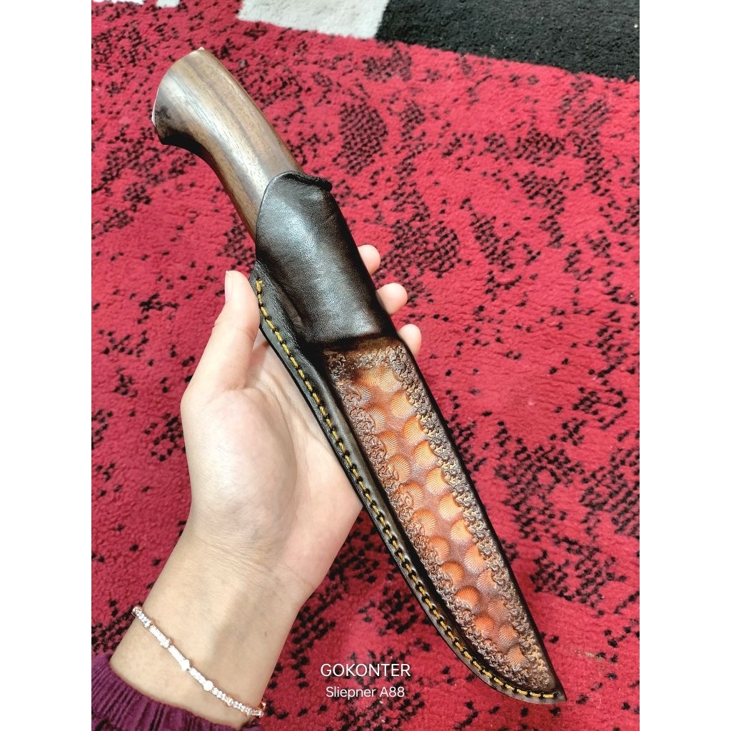 (GPX-584) Pisau Baja Sliepner A88 17cm