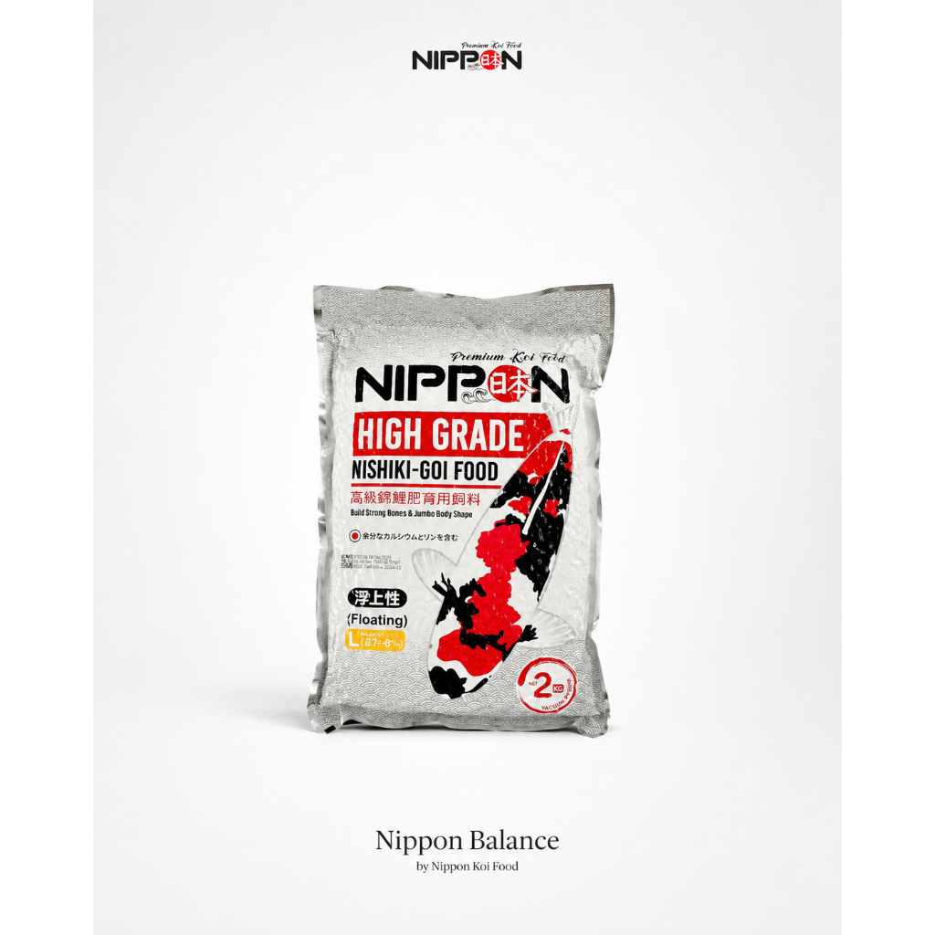 Nippon Balance Koi Food 2KG L - Pakan Koi Import