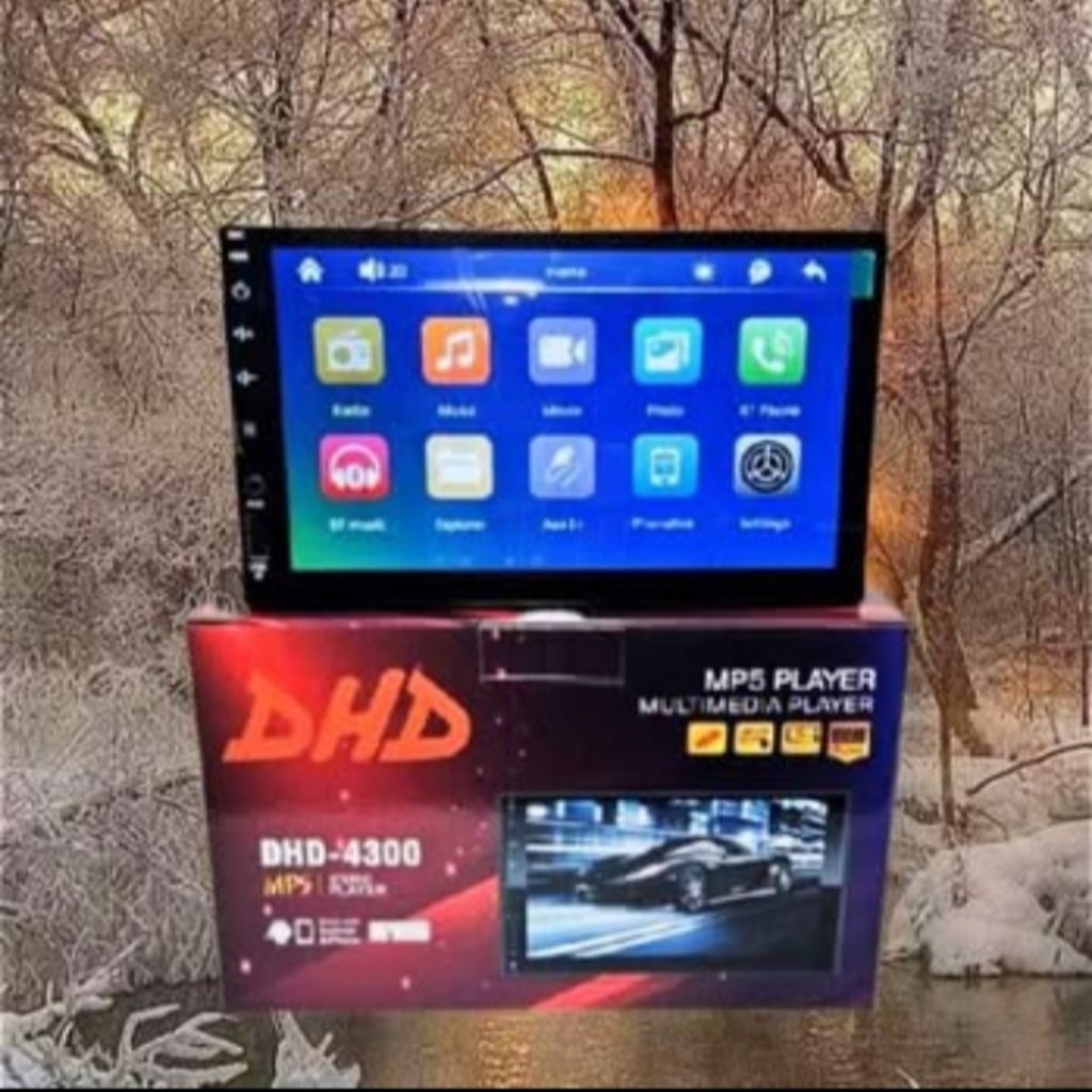 Head Unit Double Din DHD 7" Mp5 Mirrorlink Bluetooth