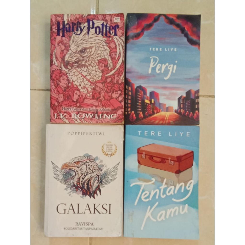 Preloved Novel Harry Potter