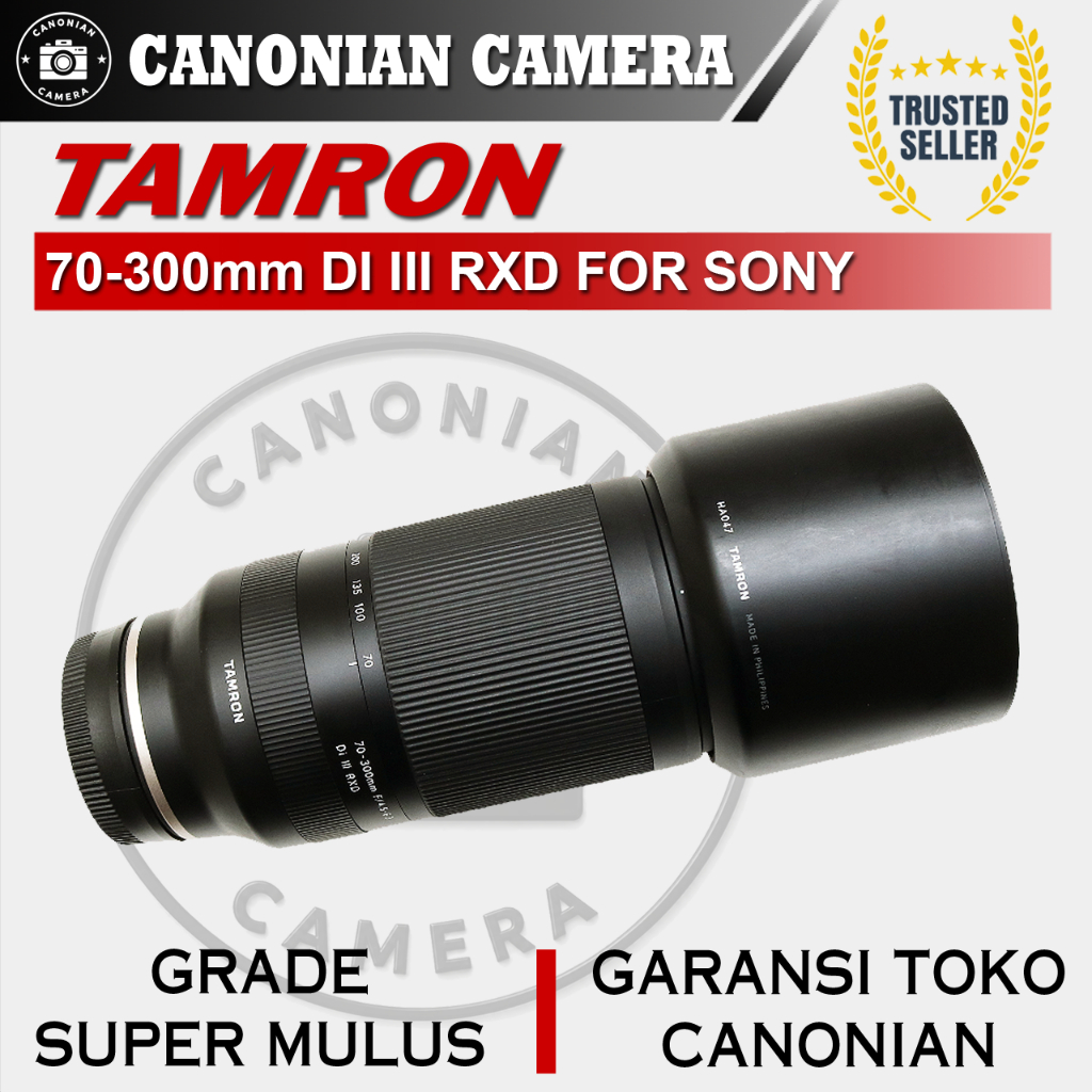 Lensa Tamron 70-300mm DI III RXD For Sony Mirrorless