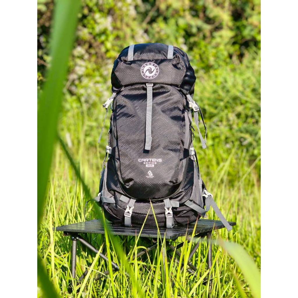 NAGOYA TAS RANSEL CARIER GUNUNG SERIES CARTENS 60+5L - Tas Keril Gunung Hiking Plus Raincover ORIGIN